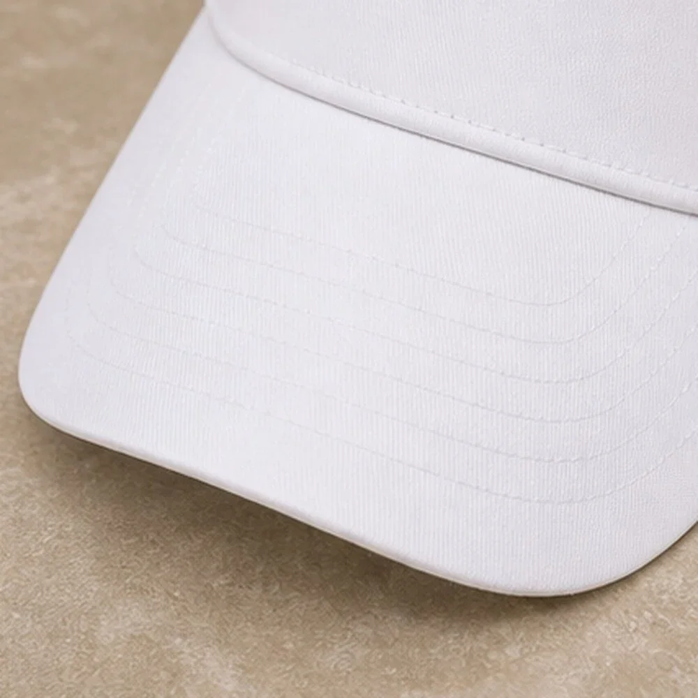 ALO Yoga White Black Summer Mesh Trucker Cap Hat Sporty